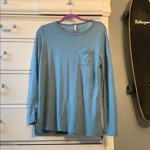 Cute lightweight blue long sleeve